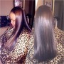 Quick weave W/Leaveout