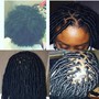 Smedium Midback Knotless Box Braids