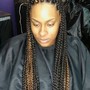 Jumbo Senegalese Twist or knotless braids