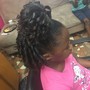 Box braid take down