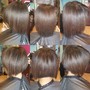 Short hair Silk Press