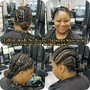 Crochet Braids/ w Individual perimeter