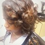 Roller Set Natural Hair