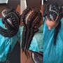 Jumbo box braids