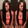 Full Sew-in with leave-out