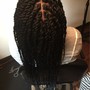 Goddess Braids (Over Braid) 4-8 braids