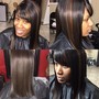 Relaxer trim & style