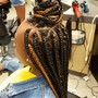 Knotless /Box Braids retouch