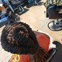 Kid Hair Color Retwist and Style