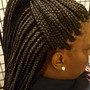 Micro twist with natural hair