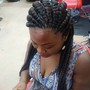 Faux Loc/Box Braid Take Down