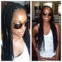 Box Braids (Short, Short Boho) medium/large