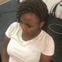 Loc Style Braids over Locs