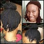 Natural Hair Twist-Out