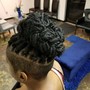 Relaxer touch up  (Short hair edges only)