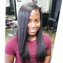 Quickweave with straight or body wave hair