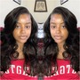 Frontal quick weave