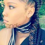 Stitch braid ponytail (20 braids )