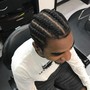 Man Bun Cornrows