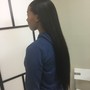 Tape In Extensions Install with Hair 22 Inches