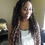 Ombre Goddess Locs