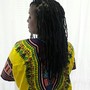 Micro Locs: (Mid-back)