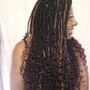 Ombre Goddess Locs