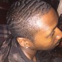 Men's cornrows/braids