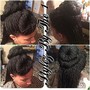 2 Strand Twists/ Twist Out