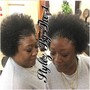 Rod Set On Natural Hair