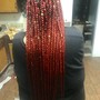 Small Knotless Box Braids