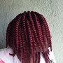 Small Knotless Box Braids