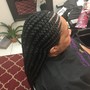 Weave braid foundation