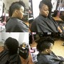 Flat Twists updo