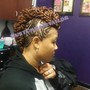 Bantu Knot Twists