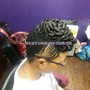 Bantu Knot Twists