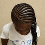 7-10yrs (Large/Medium   knotless/Box Braids)