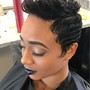 Pixie style/ (Natural hair- no cut)