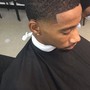 Taper fade w/o face