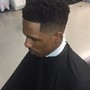 Taper fade w/o face