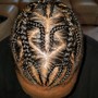 Feed in Braids 2 cornrows^