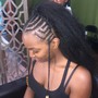 Large Feed In Braids