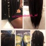 Box Braids Touch up