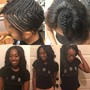 2 strand Twists on Natural Hair