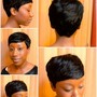 Reshape your cut  and style (short hair)