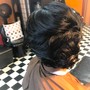 Relaxer Retouch/w/style/ moisture treatment