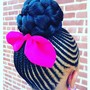 Updo natural hair