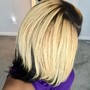 Half head highlights