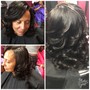 Relaxer Retouch & Style