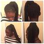 Loose hair Crochet Braids